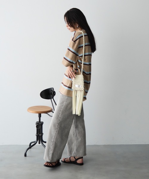 DT★Max Mara ★ARLES フリンジショルダーバッグ Max Mara MAX MARA マックスマーラ ショルダーバッグ ELSA