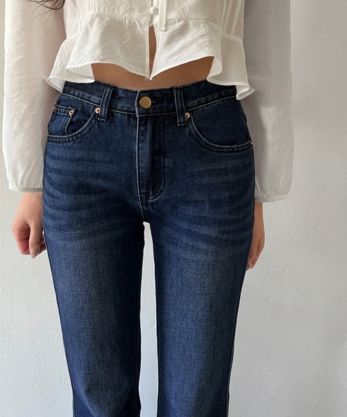 ローウエストブーツカットデニムパンツ/2025 SS COLLECTION