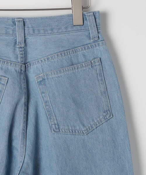 NOLLEY'S LIGHT(ノーリーズライト)の「11.25ozデニムバギーパンツ(デニムパンツ・レディース・ライトブルー/オフホワイト・38/36)」の15枚目の写真