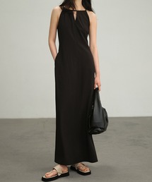 SUWDEE（スーディー）の「open cut camisole one piece（ワンピース）」