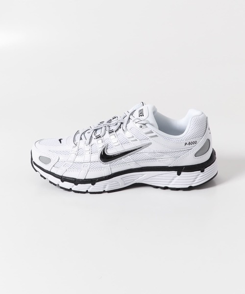 NIKE(ナイキ)の「NIKE P-6000(スニーカー・レディース・ホワイト系その他/ダークブラウン・25/24/24.5)」の1枚目の写真