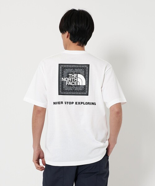 セール】＜THE NORTH FACE＞バンダナ スクエア ロゴ Tシャツ（T