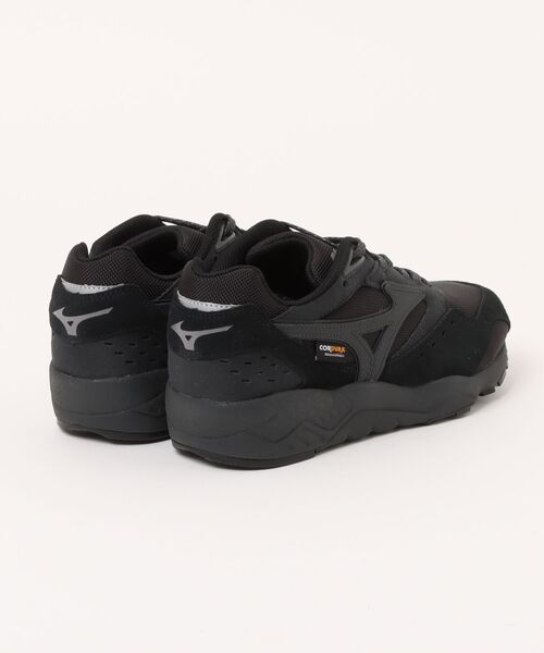 MIZUNO(ミズノ )の「mizuno ミズノ CONTENDER CORDURA【軽量】メンズスニーカー(コンテンダーコーデュラ)(スニーカー・メンズ・グリーン系その他/ブラック×グレー・25.5cm/26.0cm/26.5cm/27.0cm/27.5cm/28.0cm/29.0cm/30.0cm)」の3枚目の写真