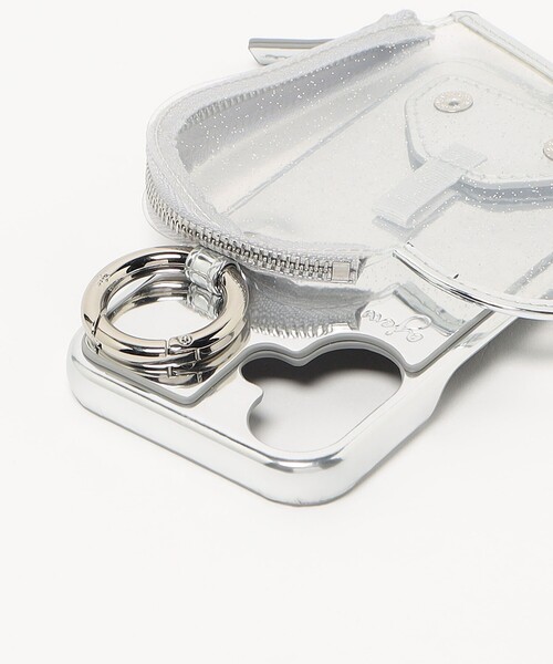 ajew＞PVC HEART PLANET POCKET iPhone16ケース（スマホケース