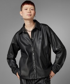 PASTING LIKE SYNTHETIC LEATHER JACKET（その他アウター