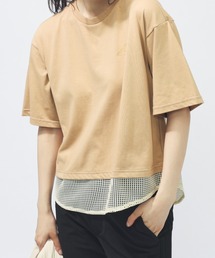 【別注】アディダス adidas W LUX CA メッシュレイヤードTシャツ AP 限定コラボ