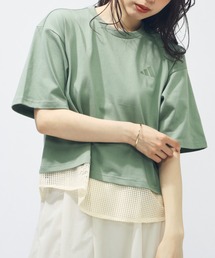 【別注】アディダス adidas W LUX CA メッシュレイヤードTシャツ AP 限定コラボ