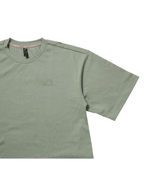 adidas（アディダス）の「【別注】アディダス adidas W LUX CA メッシュレイヤードTシャツ AP 限定コラボ（Tシャツ/カットソー・レディース・ブラウン/グリーン・S/M/L/XL）」の4枚目の写真
