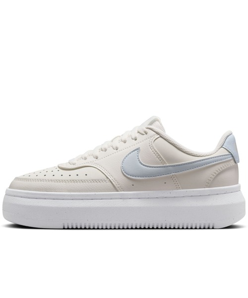 NIKE(ナイキ)の「ナイキ コート ビジョン アルタ ウィメンズシューズ / Nike Court Vision Alta Women's Shoes DZ5394-106 Sail(スニーカー・レディース・クリーム・23/24/25/26/22/25.5/22.5/24.5/23.5)」の2枚目の写真