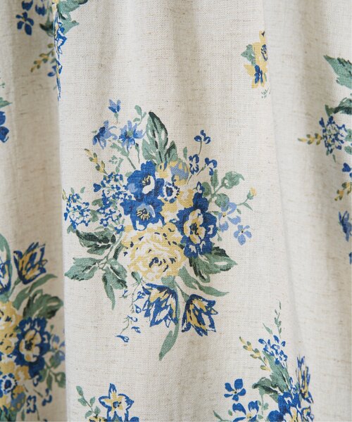 LBC（エルビーシー）の「リネン混ブーケプリントパフスリーブ（シャツ/ブラウス・レディース・オレンジ/ブルー・M）」の18枚目の写真