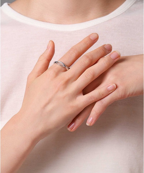 LION HEART(ライオンハート)の「“for Gift”eraカーヴレイヤードリング/type2/シルバー925【LION HEART / ライオンハート】(リング・メンズ・シルバー・11号/13号/17号/19号/15号/21号/23号)」の9枚目の写真