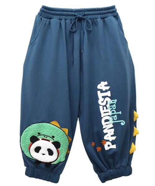 PANDIESTA（パンディエスタ）の「ダイナソーパンダ クロップドスウェットパンツ(M2)（その他パンツ・メンズ・アイボリー/チャコール/グリーン系その他・M/L/XL）」の5枚目の写真