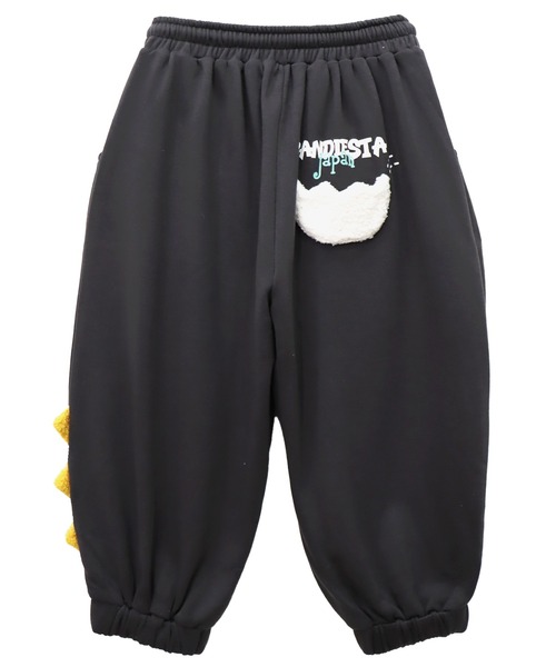 PANDIESTA（パンディエスタ）の「ダイナソーパンダ クロップドスウェットパンツ(M2)（その他パンツ・メンズ・アイボリー/チャコール/グリーン系その他・M/L/XL）」の17枚目の写真