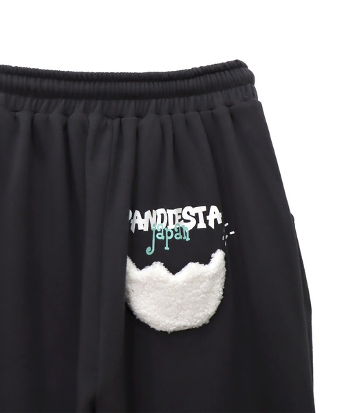 PANDIESTA（パンディエスタ）の「ダイナソーパンダ クロップドスウェットパンツ(M2)（その他パンツ・メンズ・アイボリー/チャコール/グリーン系その他・M/L/XL）」の18枚目の写真