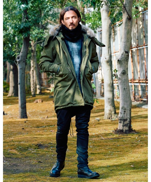 wjk(ダヴルジェイケイ)の「mohair shaggy knit crew(ニット/セーター・メンズ・ブラック/ダークブラック/ブルー・SMALL/MEDIUM/LARGE/X-LARGE)」の4枚目の写真