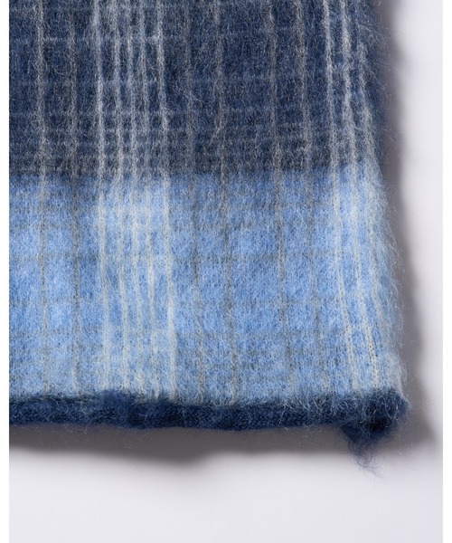 wjk(ダヴルジェイケイ)の「mohair shaggy knit crew(ニット/セーター・メンズ・ブラック/ダークブラック/ブルー・SMALL/MEDIUM/LARGE/X-LARGE)」の7枚目の写真