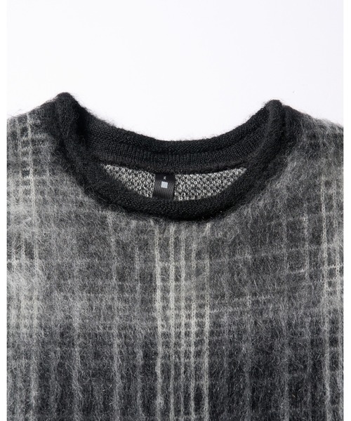 wjk(ダヴルジェイケイ)の「mohair shaggy knit crew(ニット/セーター・メンズ・ブラック/ダークブラック/ブルー・SMALL/MEDIUM/LARGE/X-LARGE)」の14枚目の写真