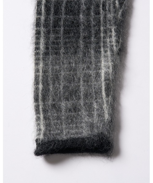 wjk(ダヴルジェイケイ)の「mohair shaggy knit crew(ニット/セーター・メンズ・ブラック/ダークブラック/ブルー・SMALL/MEDIUM/LARGE/X-LARGE)」の16枚目の写真