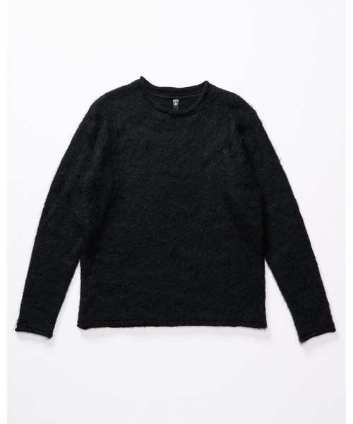 wjk(ダヴルジェイケイ)の「mohair shaggy knit crew(ニット/セーター・メンズ・ブラック/ダークブラック/ブルー・SMALL/MEDIUM/LARGE/X-LARGE)」の18枚目の写真