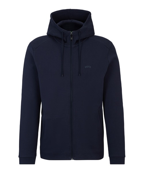 BOSS（ボス）の「インターロックコットンジップアップパーカー（スウェット・メンズ・ダークブルー・L/M/XL/XXL/XXXL/S）」の5枚目の写真