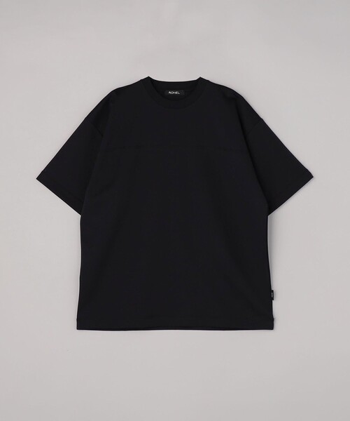 RONEL(ロネル)の「【RONEL】ポンチチェストステッチT(Tシャツ/カットソー・メンズ・ブラック/ライム/ホワイト・M/XL/S/L)」の6枚目の写真