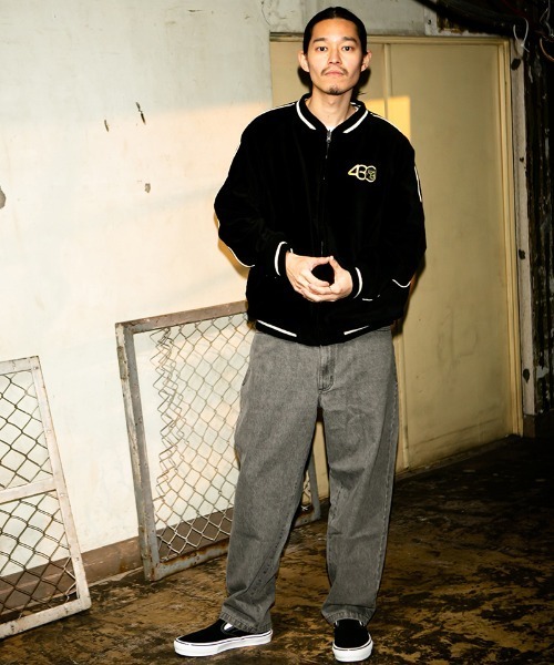 430（フォーサーティ）の「mp13628- GN DENIM H-WASH デニムパンツ（デニムパンツ・メンズ・ブラック/インディゴブルー・28/30/32/34）」の3枚目の写真