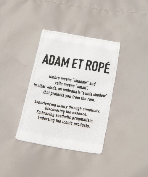 ADAM ET ROPE'（アダムエロペ）の「トート付き折り畳み傘（折りたたみ傘・レディース・ホワイト/グレー/ブラック・FREE）」の22枚目の写真