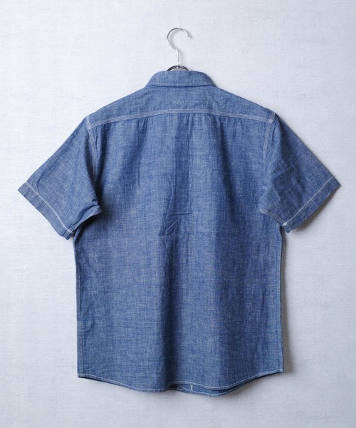KATO`（カトー）の「【KATO'/カトー】12AW シャンブレーS/S シャツ BS230021（シャツ/ブラウス・メンズ・ワンウォッシュ・X-SMALL/SMALL/MEDIUM）」の8枚目の写真
