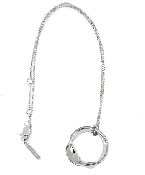 Calvin Klein（カルバン・クライン）の「CK イーサリアルメタルズステンレスネックレス（ネックレス・レディース・シルバー・FREE）」の4枚目の写真