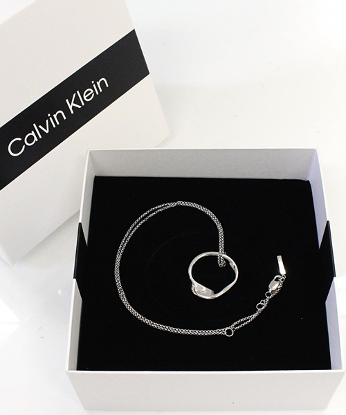 Calvin Klein（カルバン・クライン）の「CK イーサリアルメタルズステンレスネックレス（ネックレス・レディース・シルバー・FREE）」の6枚目の写真