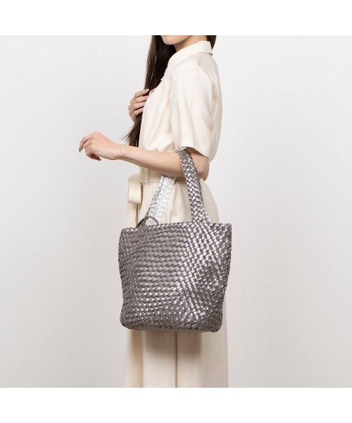 MODE ET JACOMO bijou（モードエジャコモビジュー）の「メッシュトートバッグ（トートバッグ・レディース・シルバー系その他/ゴールド/シルバー・FREE）」の6枚目の写真