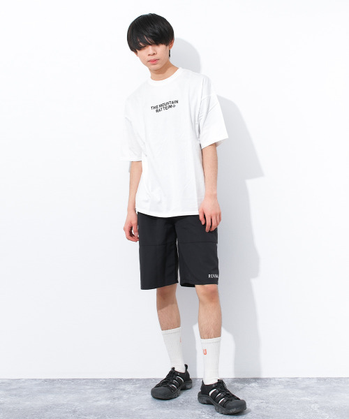 RAT EFFECT(ラットエフェクト)の「【水陸両用】ラインショートパンツ(その他パンツ・キッズ・ブラック/チャコールグレー/グレイッシュベージュ/グリーン・150/160/170/140/130)」の5枚目の写真