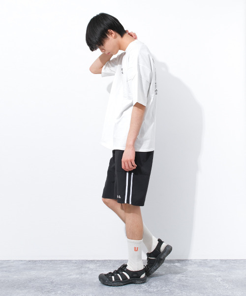 RAT EFFECT(ラットエフェクト)の「【水陸両用】ラインショートパンツ(その他パンツ・キッズ・ブラック/チャコールグレー/グレイッシュベージュ/グリーン・150/160/170/140/130)」の6枚目の写真