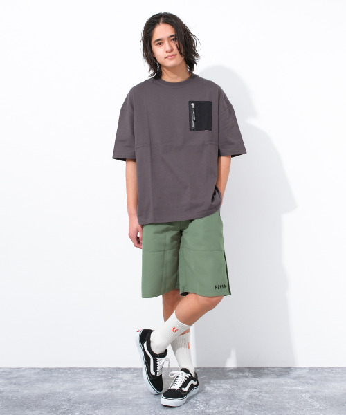 RAT EFFECT(ラットエフェクト)の「【水陸両用】ラインショートパンツ(その他パンツ・キッズ・ブラック/チャコールグレー/グレイッシュベージュ/グリーン・150/160/170/140/130)」の12枚目の写真