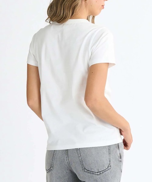 ROXY(ロキシー)の「【ROXY/ロキシー】25SS LOST IN SUMMER TEE/フロントロゴクルーネック半袖Tシャツ(Tシャツ/カットソー・レディース・ホワイト/ブラック/ミント・SMALL/MEDIUM/LARGE)」の8枚目の写真