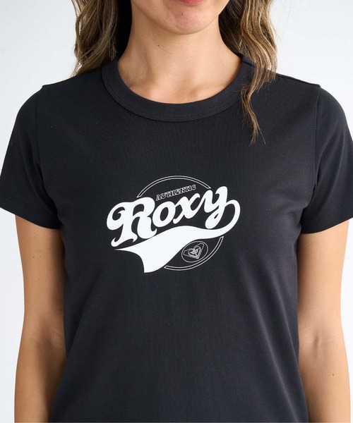 ROXY(ロキシー)の「【ROXY/ロキシー】25SS LOST IN SUMMER TEE/フロントロゴクルーネック半袖Tシャツ(Tシャツ/カットソー・レディース・ホワイト/ブラック/ミント・SMALL/MEDIUM/LARGE)」の13枚目の写真