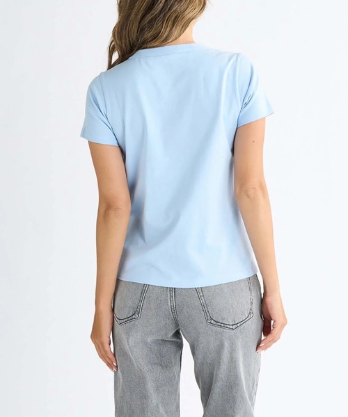 ROXY(ロキシー)の「【ROXY/ロキシー】25SS LOST IN SUMMER TEE/フロントロゴクルーネック半袖Tシャツ(Tシャツ/カットソー・レディース・ホワイト/ブラック/ミント・SMALL/MEDIUM/LARGE)」の15枚目の写真