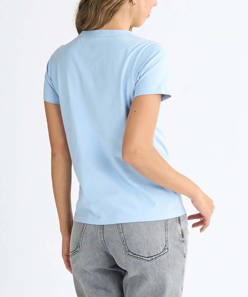 ROXY(ロキシー)の「【ROXY/ロキシー】25SS LOST IN SUMMER TEE/フロントロゴクルーネック半袖Tシャツ(Tシャツ/カットソー・レディース・ホワイト/ブラック/ミント・SMALL/MEDIUM/LARGE)」の18枚目の写真