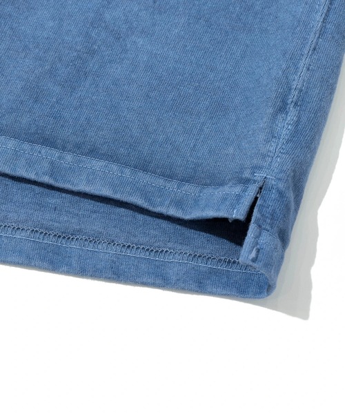 go slow caravan(ゴースローキャラバン)の「Good On/グッドオン S/S RAGLAN HEAVY POCKET TEE(Tシャツ/カットソー・メンズ・ホワイト/コーラルピンク/マスタード/ブルー系その他/ブルー系/ブラック/ダークグリーン/ライトブルー/イエロー系その他/サーモンピンク/レッド系その他/ブラウン・SMALL/MEDIUM/LARGE/X-LARGE)」の16枚目の写真