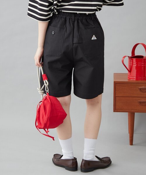 GEVACO（ゲバコ）の「【GEVACO】ストレートハーフパンツ（その他パンツ・レディース・カーキ/ブラック/グレー・ONE SIZE）」の2枚目の写真