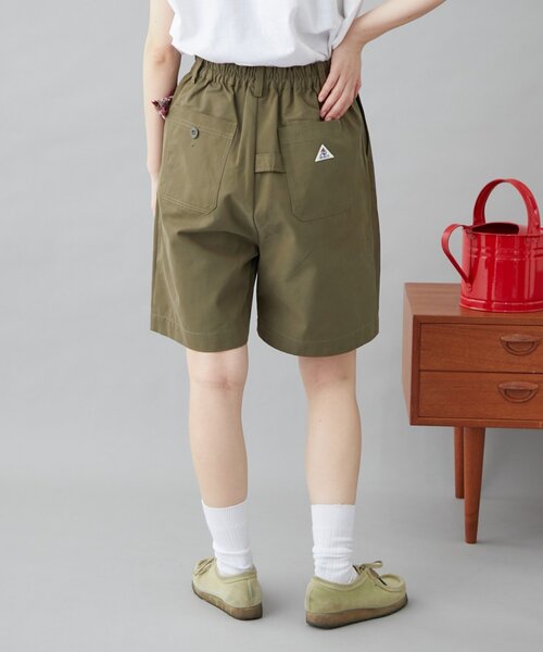 GEVACO（ゲバコ）の「【GEVACO】ストレートハーフパンツ（その他パンツ・レディース・カーキ/ブラック/グレー・ONE SIZE）」の8枚目の写真