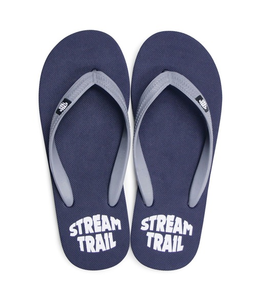 STREAM TRAIL(ストリームトレイル)の「ST BEACH SANDALS ストリームトレイル ビーチサンダル(サンダル・メンズ・ブラック×ホワイト/イエロー×ブラック/ブラック×イエロー/ピンク/レッド/ブルー/グリーン/エメラルド/ホワイト×ブラック/ブラック/ネイビー・23cm/24cm/25cm/26cm/27cm/28cm/29cm)」の7枚目の写真