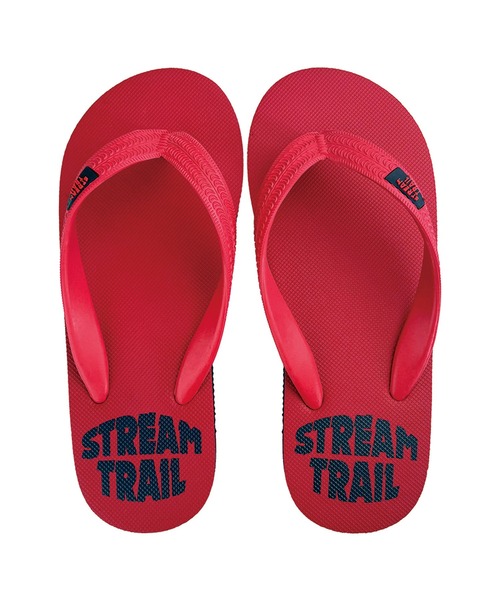 STREAM TRAIL(ストリームトレイル)の「ST BEACH SANDALS ストリームトレイル ビーチサンダル(サンダル・メンズ・ブラック×ホワイト/イエロー×ブラック/ブラック×イエロー/ピンク/レッド/ブルー/グリーン/エメラルド/ホワイト×ブラック/ブラック/ネイビー・23cm/24cm/25cm/26cm/27cm/28cm/29cm)」の11枚目の写真