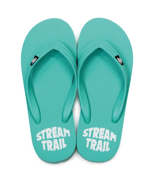 STREAM TRAIL(ストリームトレイル)の「ST BEACH SANDALS ストリームトレイル ビーチサンダル(サンダル・メンズ・ブラック×ホワイト/イエロー×ブラック/ブラック×イエロー/ピンク/レッド/ブルー/グリーン/エメラルド/ホワイト×ブラック/ブラック/ネイビー・23cm/24cm/25cm/26cm/27cm/28cm/29cm)」の6枚目の写真