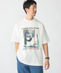 STUDIO BLANCHE: キリマンジャロ ワークス プリント Tシャツ