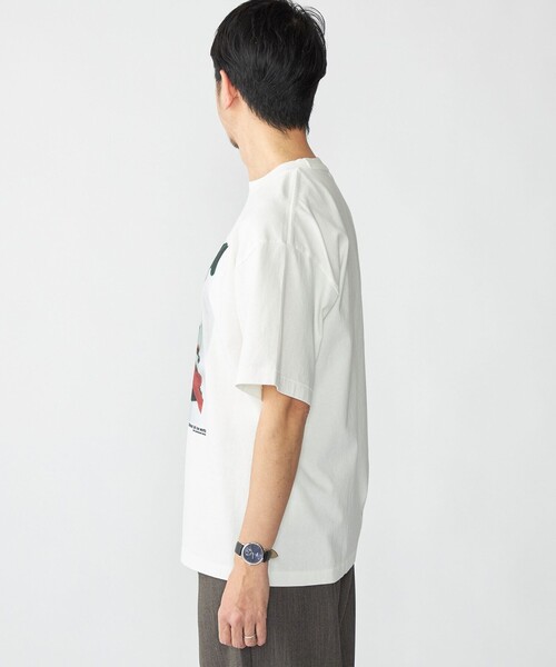 SHIPS(シップス)の「STUDIO BLANCHE: キリマンジャロ ワークス プリント Tシャツ(Tシャツ/カットソー・メンズ・チャコールグレー/ブラック/ホワイト/ストーン・X-LARGE/LARGE/MEDIUM/SMALL)」の13枚目の写真