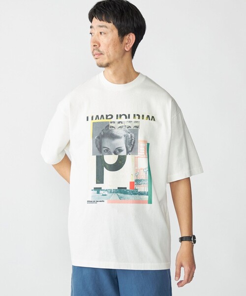 STUDIO BLANCHE: キリマンジャロ ワークス プリント Tシャツ（T