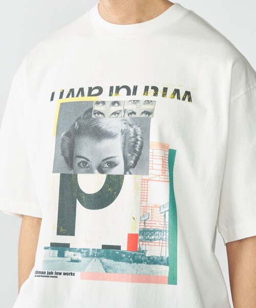 SHIPS(シップス)の「STUDIO BLANCHE: キリマンジャロ ワークス プリント Tシャツ(Tシャツ/カットソー・メンズ・チャコールグレー/ブラック/ホワイト/ストーン・X-LARGE/LARGE/MEDIUM/SMALL)」の18枚目の写真