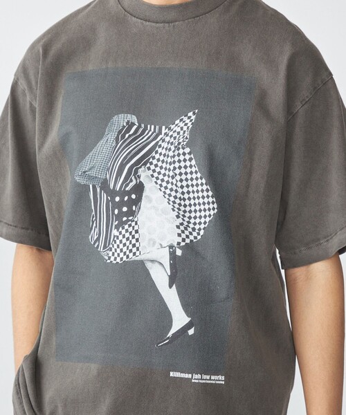 SHIPS(シップス)の「STUDIO BLANCHE: キリマンジャロ ワークス プリント Tシャツ(Tシャツ/カットソー・メンズ・チャコールグレー/ブラック/ホワイト/ストーン・X-LARGE/LARGE/MEDIUM/SMALL)」の20枚目の写真