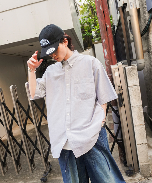 Carhartt（カーハート）の「Carhartt /カーハートダブルアイピー S/S BRAXTON SHIRT（シャツ/ブラウス・メンズ・サックスブルー/チャコールグレー・LARGE/MEDIUM）」の19枚目の写真